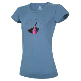 Tricou femei Ocún Classic T Organic Women albastru deschis