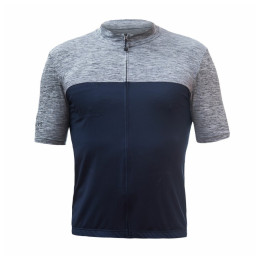 Tricou de ciclism bărbați Sensor Cyklo Motion albastru/gri