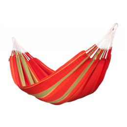 Hamac expus La Siesta Flora Family roșu Chilli