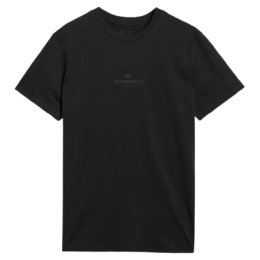 Tricou bărbați 4F Tshirt M2961 negru DEEP BLACK