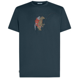 Tricou funcțional bărbați Icebreaker Merino 150 Tech Lite SS Tee Bear Catch