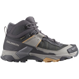 Încălțăminte femei Salomon X Ultra 5 Mid Gore-Tex gri Nine Iron / Gull / Soft Clay