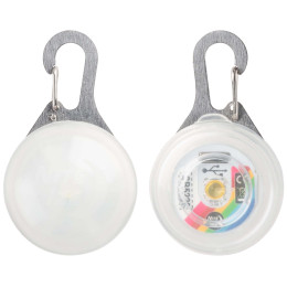 Lumină LED pentru câini Nite Ize Spotlit Rechargeable Collar Light - Disc-O Tech alb Disc-O Tech