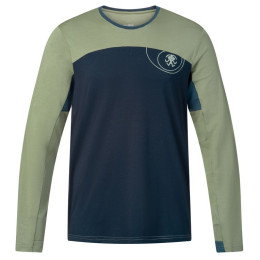 Tricou bărbați Rafiki Pitone verde / albastru dark navy/oil green