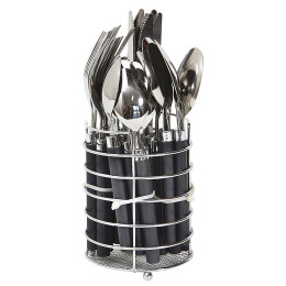 Set de tacâmuri Bo-Camp Cutlery Basket 6 Persons gri grey