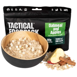 Fulgi de ovăz Tactical Foodpack Oatmeal and Apples 90g