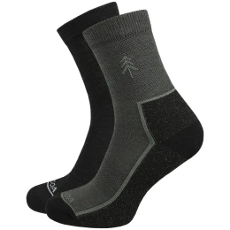 Șosete MOOA Merino Forest 2-pack diferite variații de culori Mix 2 (black,green)