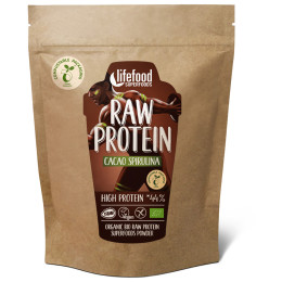 Pudră proteică Lifefood PROTEIN BIO RAW kakaový 450g