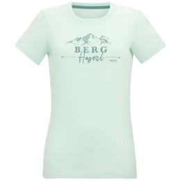 Tricou femei Regatta Women’s Fingal Slogan albastru deschis OceanMist