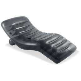 Șezlong gonflabil Intex Cool Grey Lounge gri