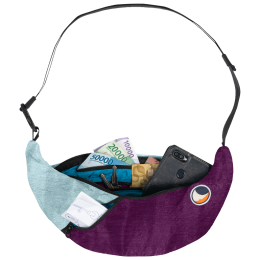 Borsetă Ticket to the moon Upcycled Sling Bag violet Bag Peach / Cloud
