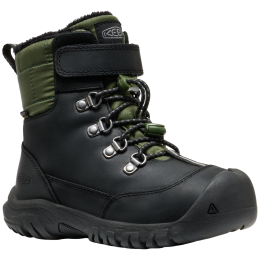 Încălțăminte de iarnă copii Keen Kanibou Wp Children negru/verde black/bronze green