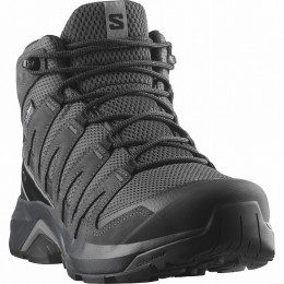 Încălțăminte bărbați Salomon X-Adventure Recon Mid Gore Tex negru Asphalt / Phantom / Castlerock