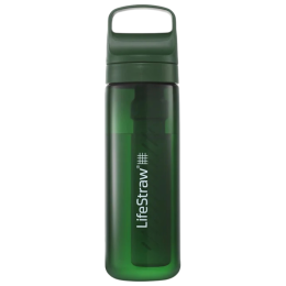 Sticlă cu filtru LifeStraw Go 2.0 Water Filter Bottle 650 ml verde închis Terrace Green