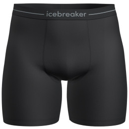 Boxeri bărbați Icebreaker M Anatomica Long Boxers negru Black