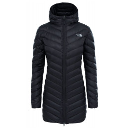 Geacă lungă de pene femei The North Face Trevail Parka negru