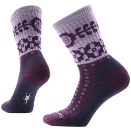 Șosete Smartwool Women's Everyday Cozy Retro Sunflower Cr violet
