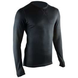 Tricou bărbați Zulu Merino 160 dlouhý rukáv (2020) negru