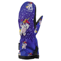 Mănuși copii Matt 3331 Kids Mitten Unicorn albastru