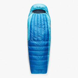 Sac de dormit de puf Sea to Summit Trek -1C Long albastru/albastru deschis Snorkel Blue