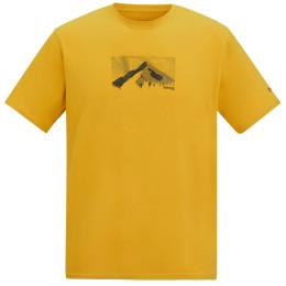 Tricou bărbați Regatta Fingal Stretch galben Sunset