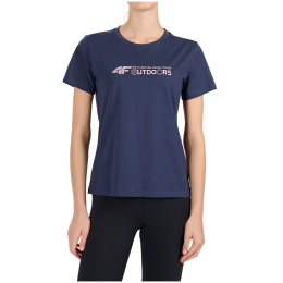 Tricou femei 4F Tshirt F3495 albastru închis Navy