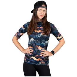 Tricou funcțional femei Drexiss All Alpine Peaks Coolmax