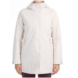 Geacă lungă impermeabilă 4F Technical Jacket F1210 gri deschis Cold Light Grey