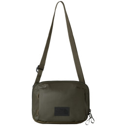Geantă de umăr The North Face Base Camp Voyager Pro Sling verde NEW TAUPE GREEN/TNF BLACK