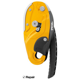Frână Petzl Rig Repairable negru/galben Yellow