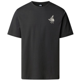 Tricou bărbați The North Face U Powder Days Relaxed S/S Tee-Graphic gri închis Asphalt Grey