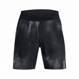 Pantaloni scurți bărbați Under Armour LAUNCH ELITE 7'' PRT SHORT negru/gri