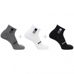 Șosete Salomon Everyday Ankle 3-Pack culori mix Black