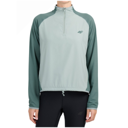 Hanorac funcțional de damă 4F Sweatshirt Fnk F0908 verde/verde deschis Teal