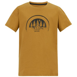 Tricou copii Regatta Bosley Wood Brown maro Wood Brown