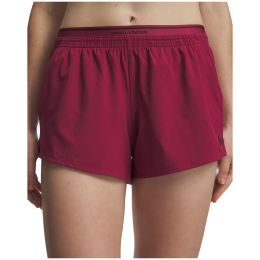 Pantaloni scurți femei Under Armour UA Vanish Woven 3in Shorts vișiniu Claret / / Ox Blood