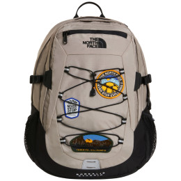 Rucsac The North Face Borealis Classic Patch gri Stone Slab/TNF Black/Pa
