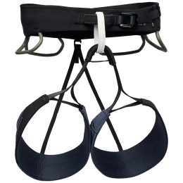 Ham de alpinsim bărbați Black Diamond M Solution Harness negru Carbon