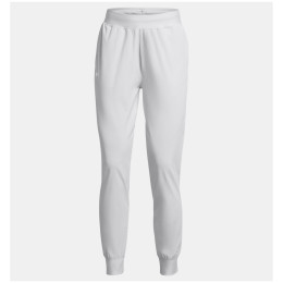 Pantaloni femei Under Armour ArmourSport High Rise Wvn Pnt gri deschis HaloGray/White