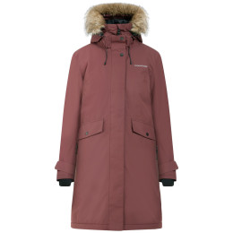 Geacă de iarnă tip parka femei Didriksons Erika Wns Parka 3 vișiniu Old rust