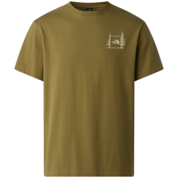 Tricou bărbați The North Face Camping Relaxed Short Sleeve Tee-Graph bej Cedar