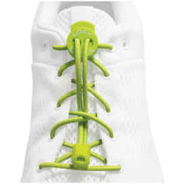 Șireturi încălțăminte Lock Laces Original verde deschis Sour Green Apple