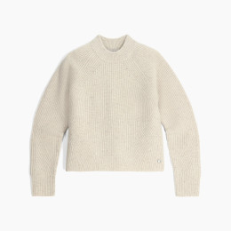 Bluză femei Royal Robins W Rockcraft Mock Neck bej Soapstone HTR