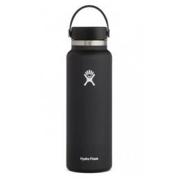 Sticlă Hydro Flask Wide Mouth 40 oz (1182 ml) negru