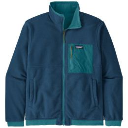 Geacă bărbați Patagonia Reversible Shelled Microdini Jacket albastru/albastru deschis