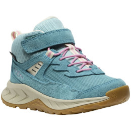 Încălțăminte copii Keen Hightrail Mid Wp Children Brittany Blue albastru brittany blue/cashmere rose