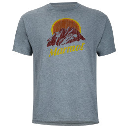 Tricou bărbați Marmot Pikes Peak Tee SS (2017) gri Ash Heather