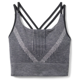 Lenjerie funcțională femei Smartwool W Intraknit Strappy Bra negru