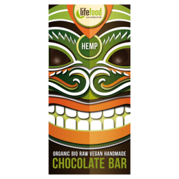 Ciocolată Lifefood BIO RAW cu semințe de cânepă