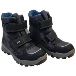 Încălțăminte de iarnă copii IMAC Husky Nero/Avio negru/gri NERO/AVIO